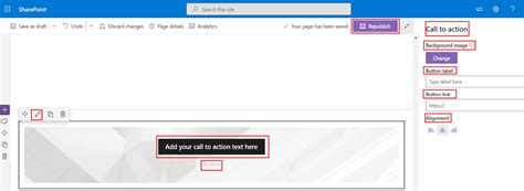 sharepoint button to send email|sharepoint call to action email.